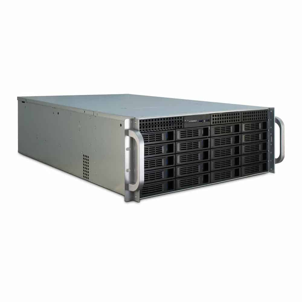 IPC Storage 4U-4420 4U Server Case 20x 2.5" SSD/HDD/3.5" HDD w/o Power Supply ATX/EATX